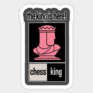 Retro 70s/80s Chess King Store Sticker
